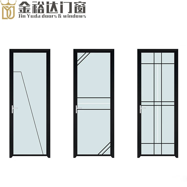 Venta al por mayor puertas batientes de aluminio-Compre online los