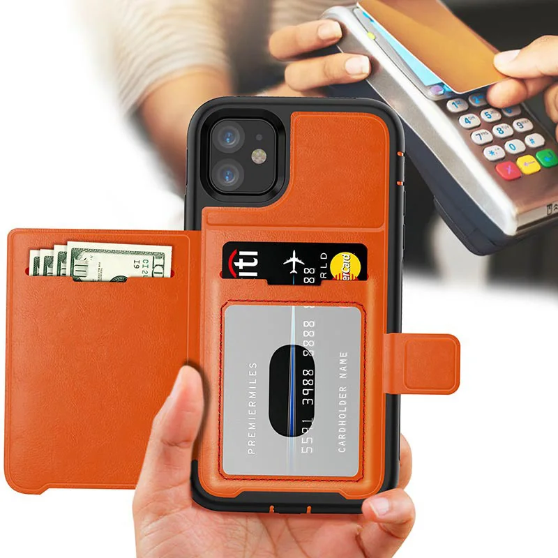 For iPhone 11 Pro Max XR 7 Plus PU Slim Leather Phone Case Three Anti-mobile Wallet shell Holder Back Cover With Card Slot
For iPhone 11 Pro Max XR 7 Plus PU Slim Leather Phone Case Three Anti-mobile Wallet shell Holder Back Cover With Card Slot