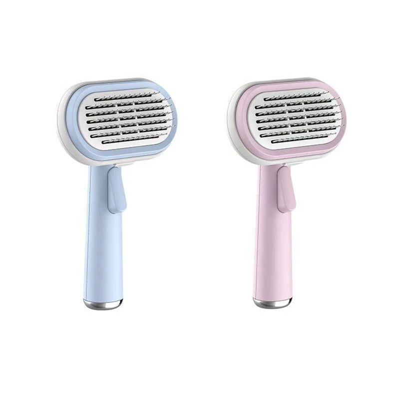 Practical 5 In 1 Pet Grooming Kit For Dogs And Cats Dual Side Automatic Pet Grooming Brush Detachable Pet Hair Dematting Comb, Pink/blue
Practical 5 In 1 Pet Grooming Kit For Dogs And Cats Dual Side Automatic Pet Grooming Brush Detachable Pet Hair Dematting Comb, Pink/blue