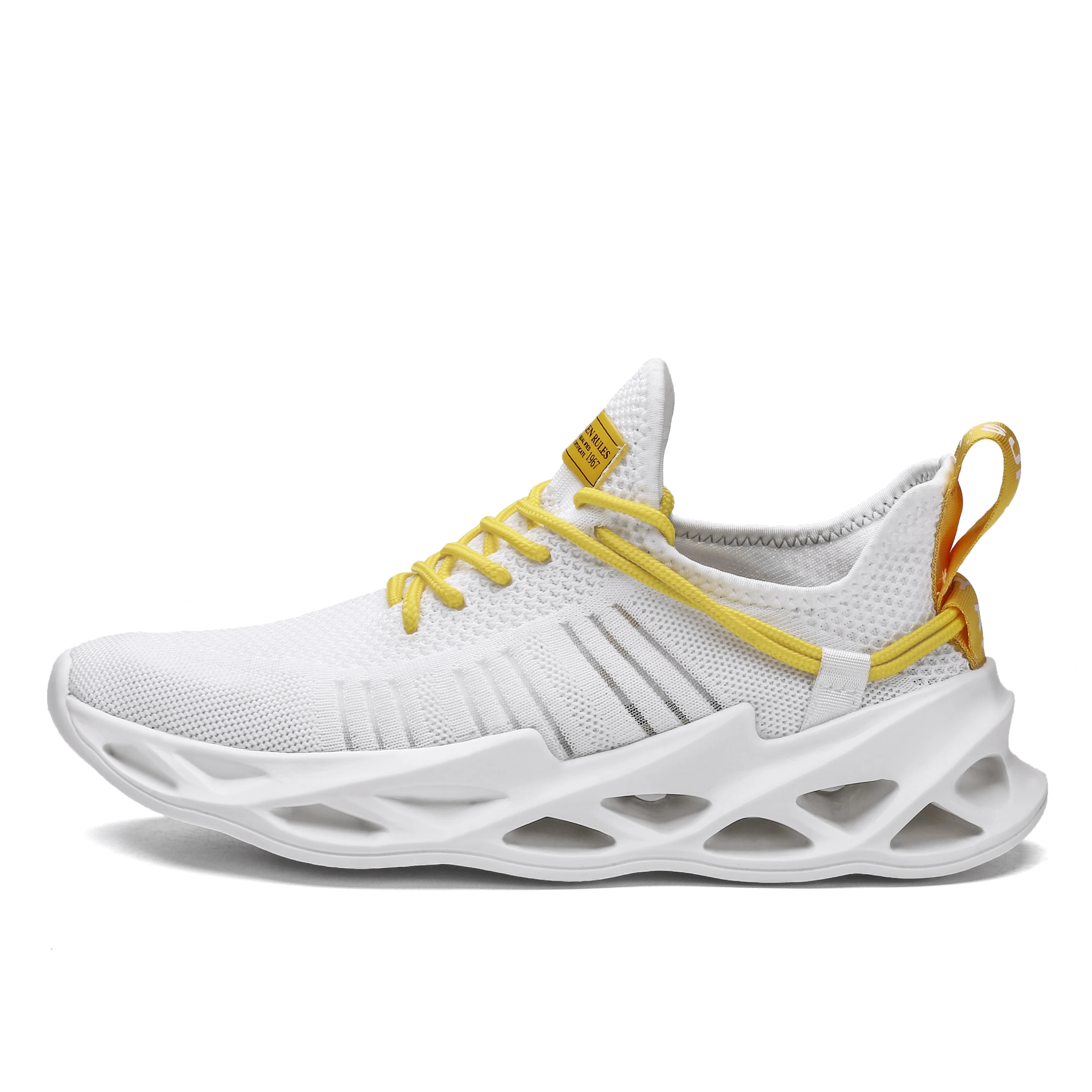 Comfort Lace-up Men Sneakers Breathable Sport Shoes Flying Men Shoes High Quality Fashion Fabric EVA Pu Running Shoes Mesh, White,black,,brown
Comfort Lace-up Men Sneakers Breathable Sport Shoes Flying Men Shoes High Quality Fashion Fabric EVA Pu Running Shoes Mesh, White,black,,brown