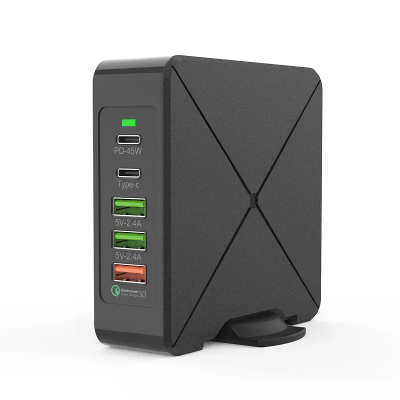 Multi Port 75W PD usb-c type c usb wall charger travel with five charging port
Multi Port 75W PD usb-c type c usb wall charger travel with five charging port