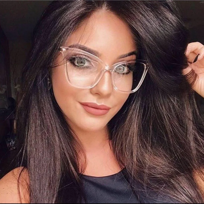 Women Big Frame Sun Glasses Newest Cat Eye Sunglasses Fashion Metal Clear Sunglasses, 5 colors
Women Big Frame Sun Glasses Newest Cat Eye Sunglasses Fashion Metal Clear Sunglasses, 5 colors