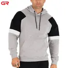Pullover Hoodies Sweatshirts Cusyom Blank Contrast Colours Gym Clothing Pullover Men's Hoodies Sweatshirts