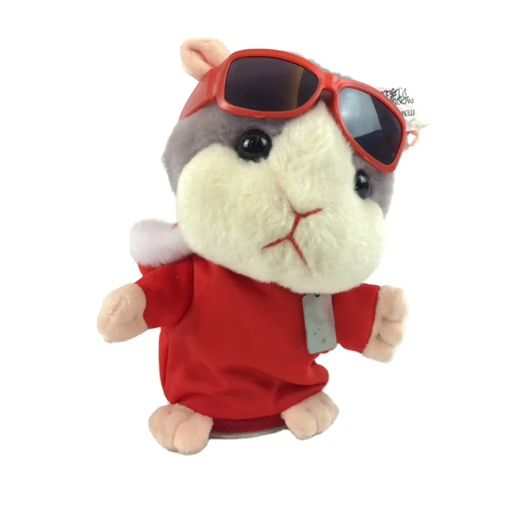 Repeat Talking Electronic Mouse Stuffed Animal Plush Toys Talking Hamster KINGSTONE CN;JIA Unisex 88200