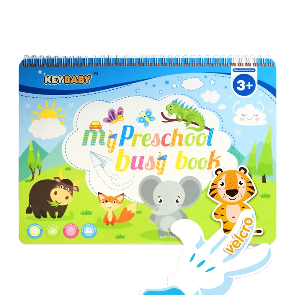 China Hot Selling Kids Educational Preschool Learning Busy Book Quiet Installed Book
China Hot Selling Kids Educational Preschool Learning Busy Book Quiet Installed Book