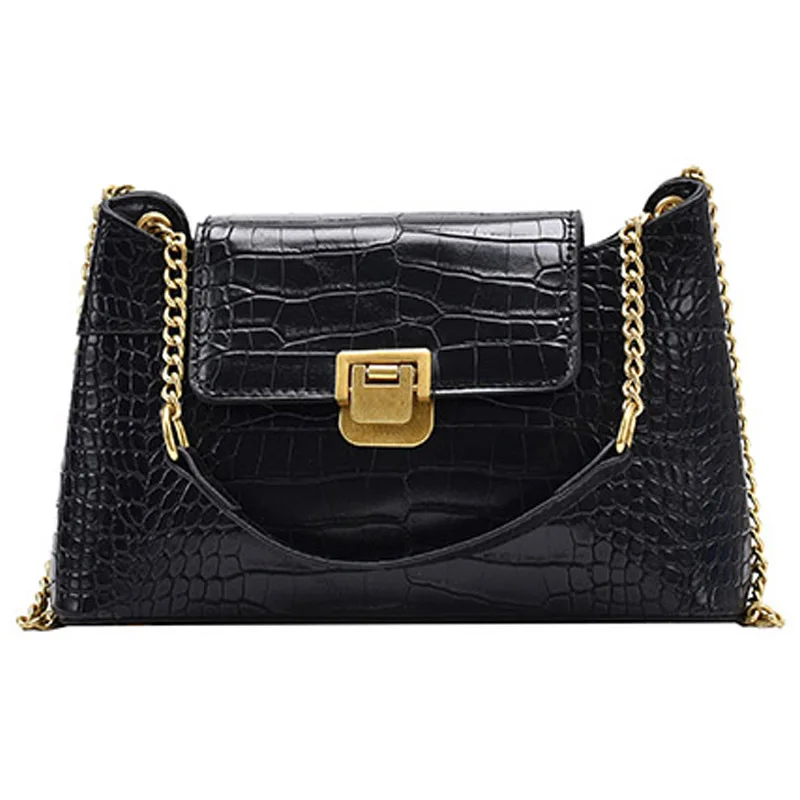 2021 Clutch Crocodile Print Women Handbags Chain Design Shoulder Bags Ladies Bags, As picture
2021 Clutch Crocodile Print Women Handbags Chain Design Shoulder Bags Ladies Bags, As picture