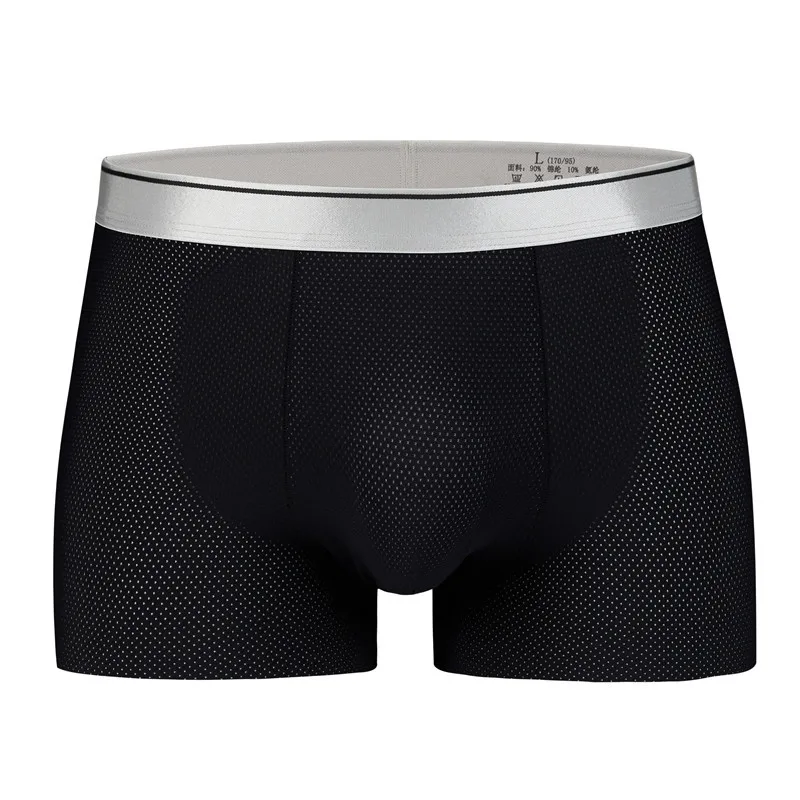Men ice silk underpants one piece seamless ultra-thin breathable sexy men's underwear, Customized colors
Men ice silk underpants one piece seamless ultra-thin breathable sexy men's underwear, Customized colors