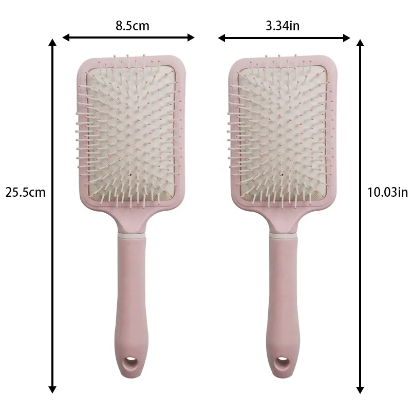 Best quality new anti hair loss abs material hair brush air cushion plastic pink hair brush
Best quality new anti hair loss abs material hair brush air cushion plastic pink hair brush