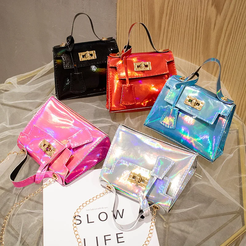 2021 New Fashion Trend Mini Laser Bag Chain Single Shoulder Bag Lady Designers Purses Handbags Women wholesale, 5 colors
2021 New Fashion Trend Mini Laser Bag Chain Single Shoulder Bag Lady Designers Purses Handbags Women wholesale, 5 colors