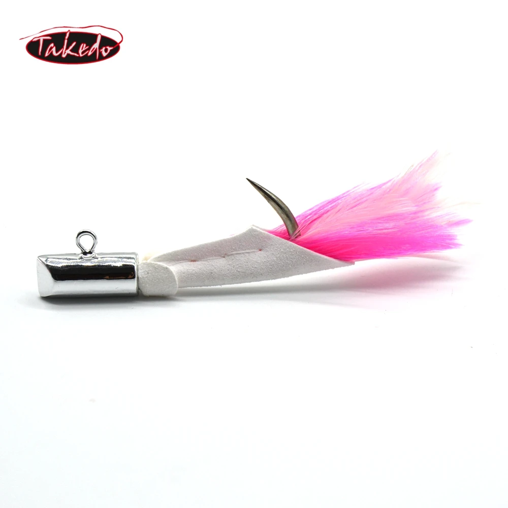 TAKEDO HT01A Electroplated deerskin hook Feather big game shark Tuna hook hook Lead jigging, Silvery
TAKEDO HT01A Electroplated deerskin hook Feather big game shark Tuna hook hook Lead jigging, Silvery