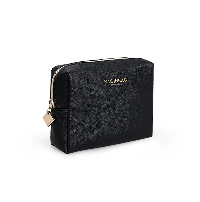 Customized Women Pu Leather Cosmetic Bag Travel Makeup Brush Bag Black Zipper Makeup Pouch
Customized Women Pu Leather Cosmetic Bag Travel Makeup Brush Bag Black Zipper Makeup Pouch
