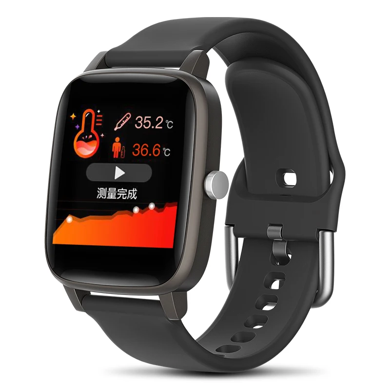 T98 Hot Sale Full Touch SmartWatch Waterproof Temperature Smart Watch with Heart Rate Monitoring Smart Bracelet Sports Wristband, Black pink blue gray
T98 Hot Sale Full Touch SmartWatch Waterproof Temperature Smart Watch with Heart Rate Monitoring Smart Bracelet Sports Wristband, Black pink blue gray