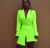 SP2082B 2019 Long sleeve suit collar irregular suit jacket casual Women Dress
SP2082B 2019 Long sleeve suit collar irregular suit jacket casual Women Dress