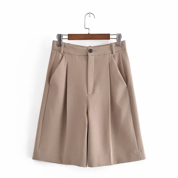 k496 Autumn Design 2021 European Slim Waist Half Blazer Pants Shorts Women Stylish Trousers Clothing Wholesale
k496 Autumn Design 2021 European Slim Waist Half Blazer Pants Shorts Women Stylish Trousers Clothing Wholesale