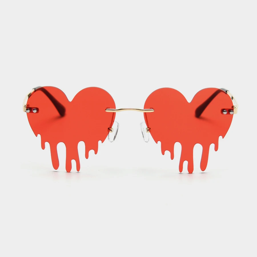 Melting Love Sunglasses Funny Glasses Photo Personality Concave Shape Sunglasses European and American Fashion Ins Men and Women
Melting Love Sunglasses Funny Glasses Photo Personality Concave Shape Sunglasses European and American Fashion Ins Men and Women