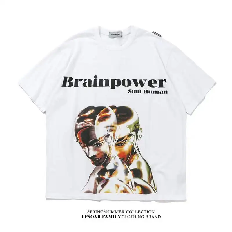 2022 new summer men's and women's hip hop loose BF fashion portrait printed Harajuku loose short T-shirt
2022 new summer men's and women's hip hop loose BF fashion portrait printed Harajuku loose short T-shirt