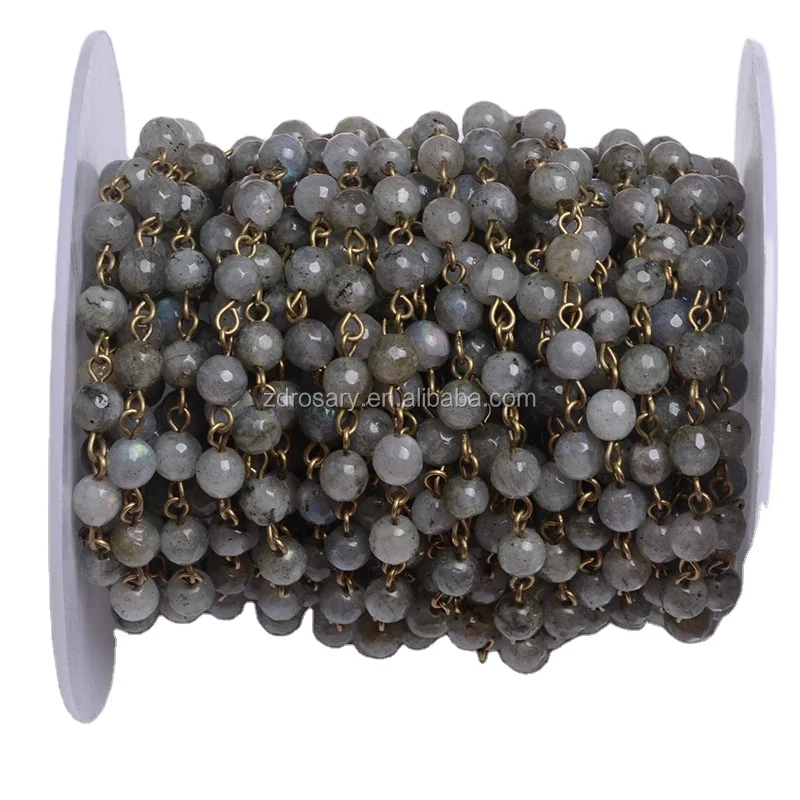 Hotselling Antique Brass Wire Wrapped Gemstone Beaded Rosary Chain Roll 6mm Labradorite Beads Rosary Chain Spool Wholesale
Hotselling Antique Brass Wire Wrapped Gemstone Beaded Rosary Chain Roll 6mm Labradorite Beads Rosary Chain Spool Wholesale