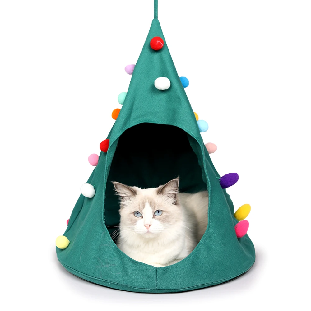 Cat Nest Cone Shape Cat Tent Detachable Canvas Hanging Small Dog Bed Hamster Pet Cat Bed Nest, Picture
Cat Nest Cone Shape Cat Tent Detachable Canvas Hanging Small Dog Bed Hamster Pet Cat Bed Nest, Picture