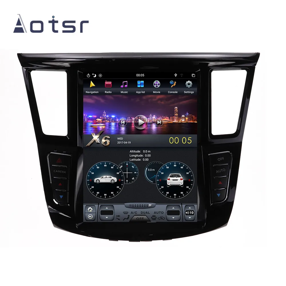Aotsr Touch screen 8 core Android 10.0 64G Car Multimedia Player For Infiniti QX60 2013-2019 car GPS Audio Radio stereo WIFI hea
Aotsr Touch screen 8 core Android 10.0 64G Car Multimedia Player For Infiniti QX60 2013-2019 car GPS Audio Radio stereo WIFI hea