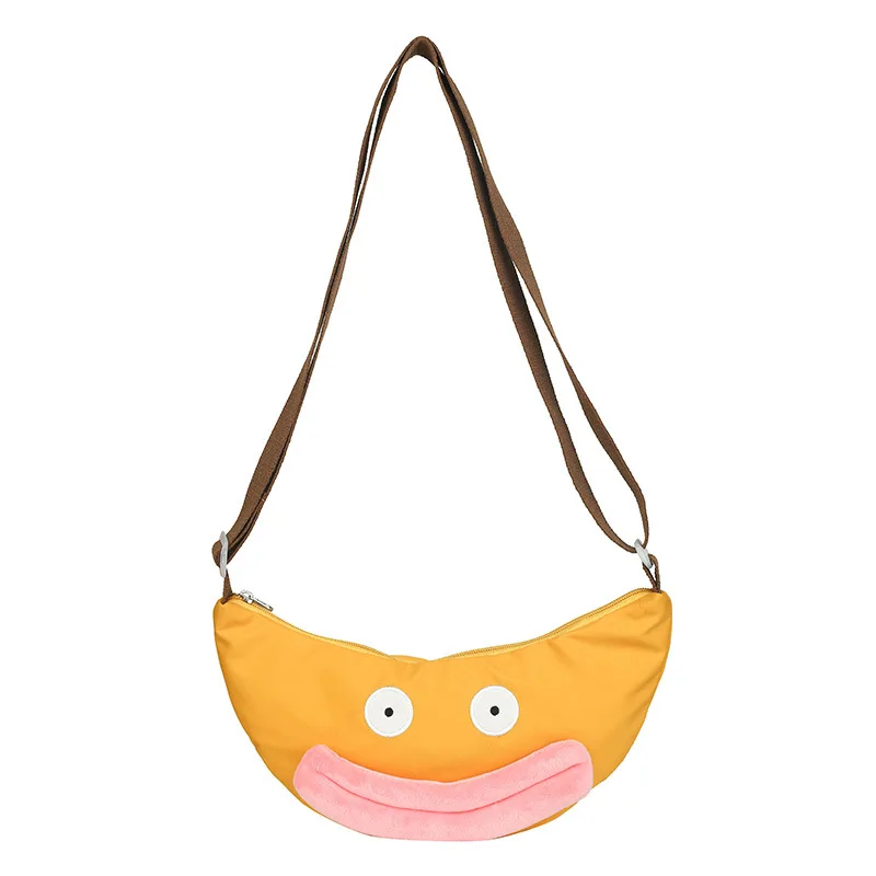 Lazy Sheep Cute Design Messenger Bag Big Mouth Duck Small Yellow Bag Girl Funny One Shoulder Messenger Leisure Dumpling Bag
Lazy Sheep Cute Design Messenger Bag Big Mouth Duck Small Yellow Bag Girl Funny One Shoulder Messenger Leisure Dumpling Bag