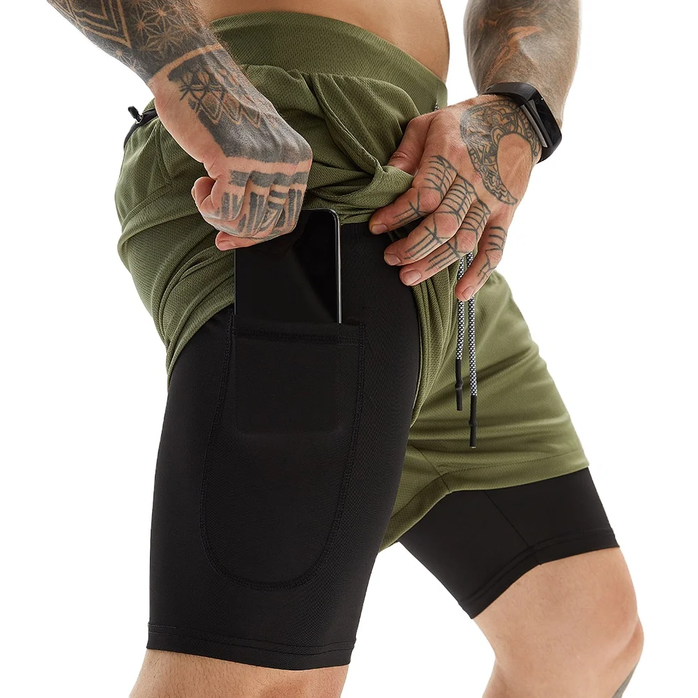Customized Shorts men five-point pants sports running large size outer wear double-layer summer mens shorts with pocket
Customized Shorts men five-point pants sports running large size outer wear double-layer summer mens shorts with pocket