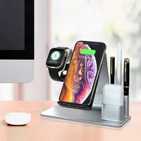 New One Wireless Charger 3 in 1 10W Quick Charging Stand Holder Phone Wireless Charger For iPhone Mobile Phone
New One Wireless Charger 3 in 1 10W Quick Charging Stand Holder Phone Wireless Charger For iPhone Mobile Phone