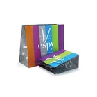 Wholesale custom150 gsm full color printing shopping gift paper bag for clothes