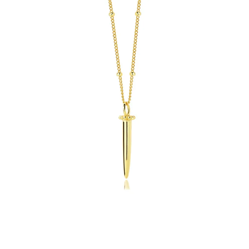VIANRLA 925 Sterling Silver 18k Gold Pendant Minimalist Necklace For Women Jewelry Wholesale Free Laser Logo
VIANRLA 925 Sterling Silver 18k Gold Pendant Minimalist Necklace For Women Jewelry Wholesale Free Laser Logo