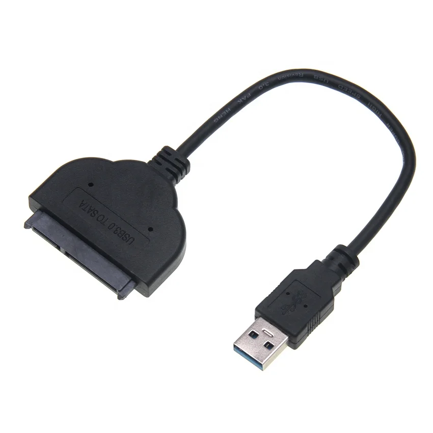 Black USB 3.0 to Sata 22pin Data Power Cable Adapter for 2.5" Inch HDD Hard Disk Driver Usb Cable
Black USB 3.0 to Sata 22pin Data Power Cable Adapter for 2.5" Inch HDD Hard Disk Driver Usb Cable