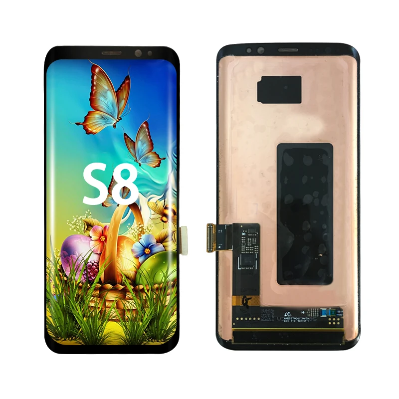 original lcd screen for Samsung galaxy s8 display for samsung s8 mobile lcds, Black/white
original lcd screen for Samsung galaxy s8 display for samsung s8 mobile lcds, Black/white