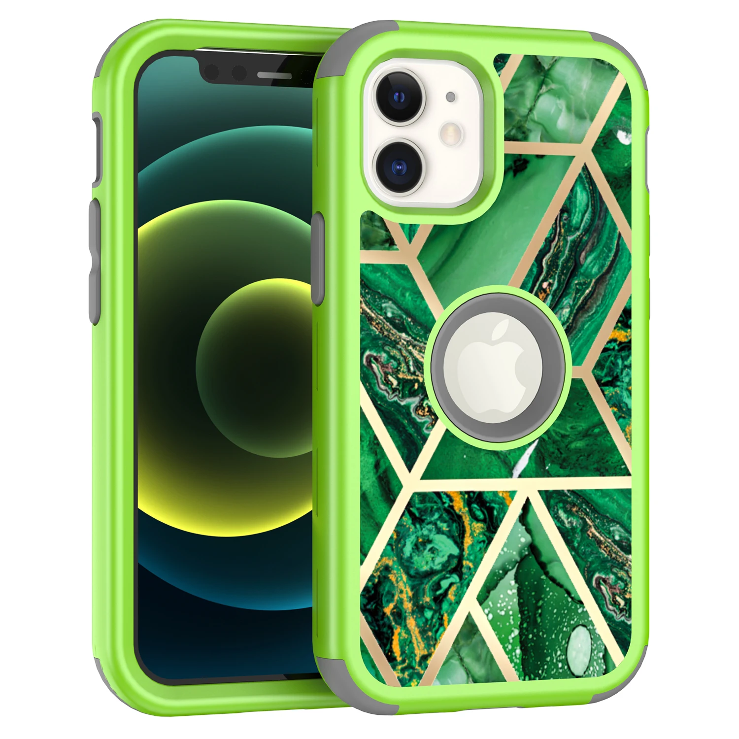 IMD Printed Custom marble design Cell Phone Cover Luxury 3 in 1 case for iphone 12 pro, 5 colors
IMD Printed Custom marble design Cell Phone Cover Luxury 3 in 1 case for iphone 12 pro, 5 colors