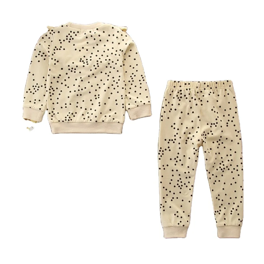 Spring and autumn leisure girls wave point round neck long sleeve hoodie trousers 2 sets kids sweat suits for wholesale, As pic shows, we can according to your request also
Spring and autumn leisure girls wave point round neck long sleeve hoodie trousers 2 sets kids sweat suits for wholesale, As pic shows, we can according to your request also