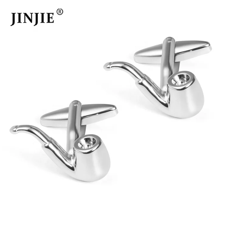 Ready to Ship Men Silver Color Plated Tobacco Pipe Cigarette Holder Smoking Cufflinks on Shirts
Ready to Ship Men Silver Color Plated Tobacco Pipe Cigarette Holder Smoking Cufflinks on Shirts