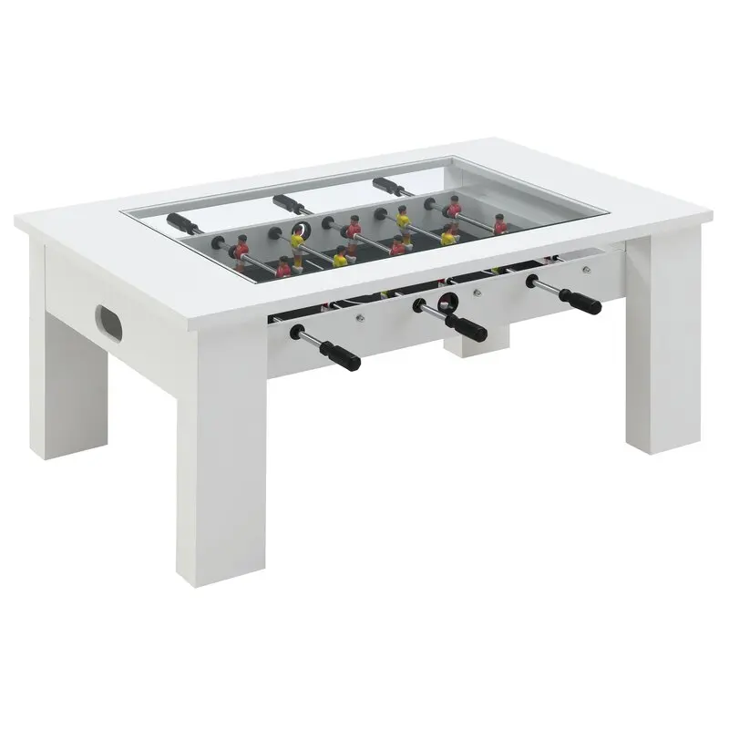 Best Sale Mdf Multi Functional Soccer Football Table Furniture White Coffee Table With Foosball Table 2 In 1 Buy Meja Kopi Serbaguna 2 In 1 Product On Alibaba Com