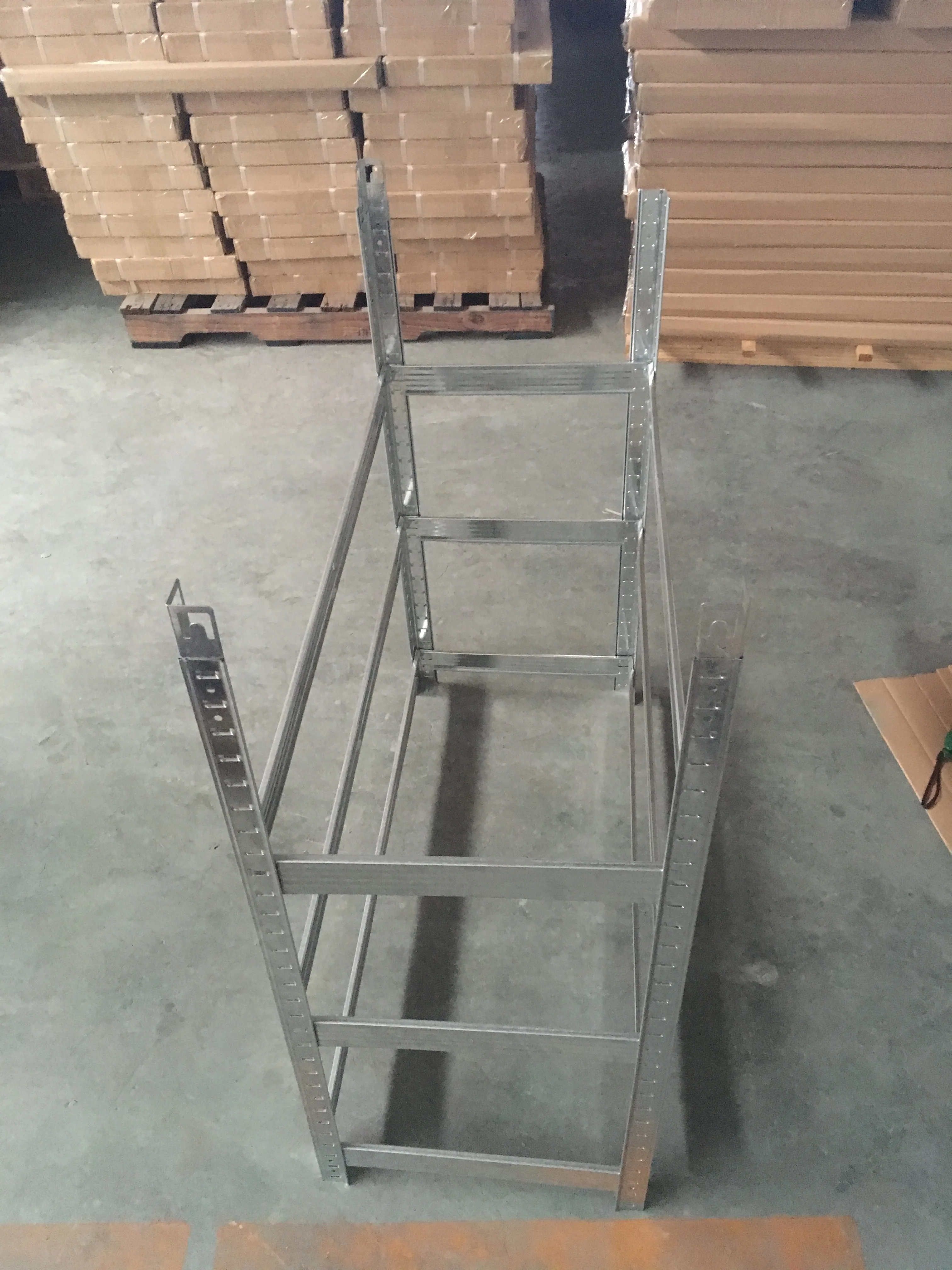 supplies  stacking racks & shelves   150x70x30cm metal shelf