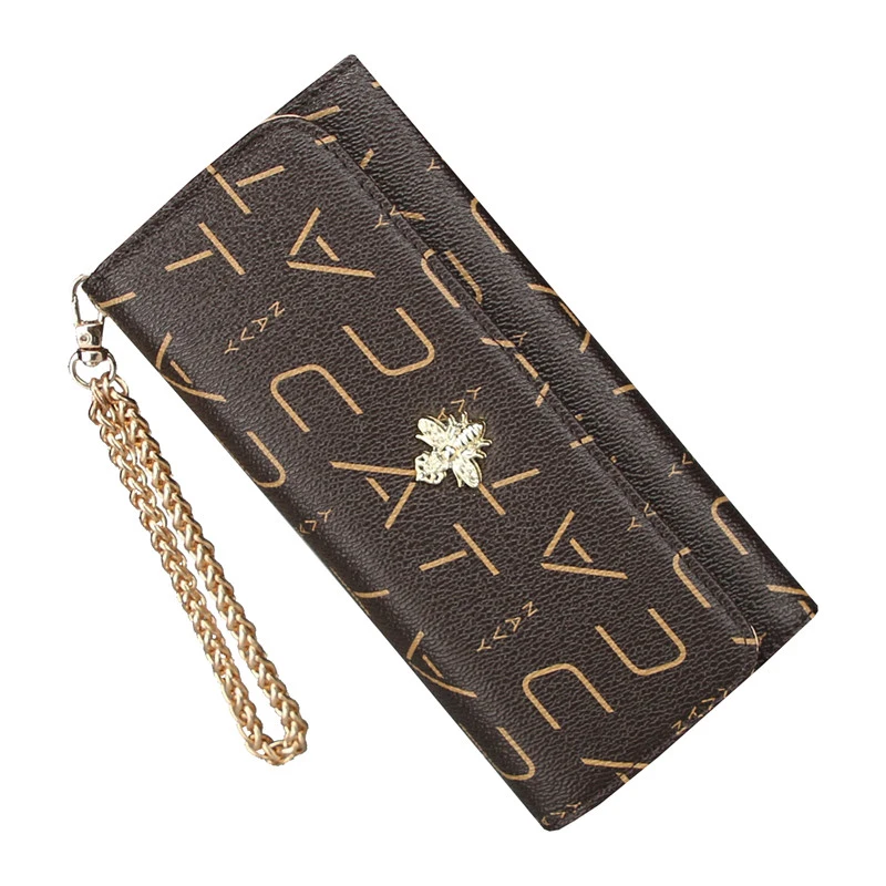 Fashion Simple Long Card Holder Vertical Zipper Multi-card Pocket Womens purse Wallet, Black
Fashion Simple Long Card Holder Vertical Zipper Multi-card Pocket Womens purse Wallet, Black