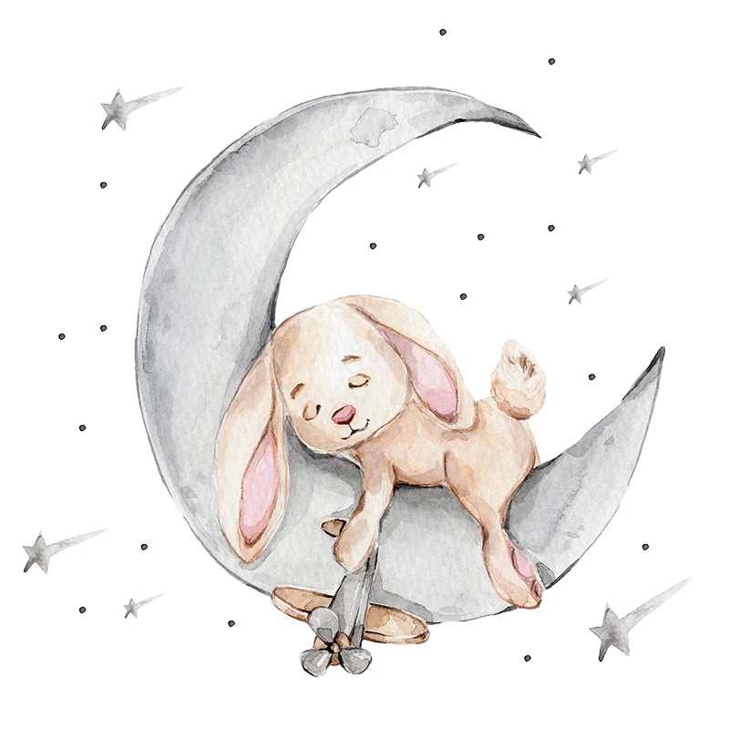 Latest hot selling wall stickers cute bunny pattern wall stickers for baby room, Multi color
Latest hot selling wall stickers cute bunny pattern wall stickers for baby room, Multi color