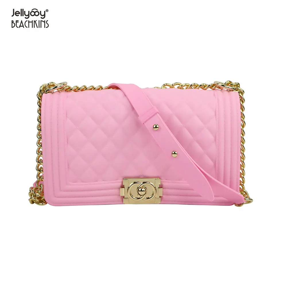Jellyooy BEACHKINS PVC Pink Jelly Bag Matte Solid Color Large Purse Bags Women Handbags Fashion Candy Color Jelly Purse Bag, 18 colors.
Jellyooy BEACHKINS PVC Pink Jelly Bag Matte Solid Color Large Purse Bags Women Handbags Fashion Candy Color Jelly Purse Bag, 18 colors.