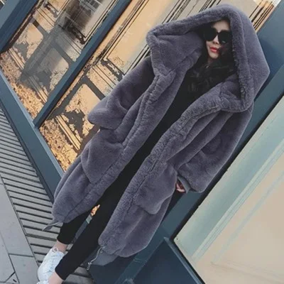 Winter new style lace-up long cotton-padded jacket women over the knee thick warm hooded solid color big fur collar down padded
Winter new style lace-up long cotton-padded jacket women over the knee thick warm hooded solid color big fur collar down padded