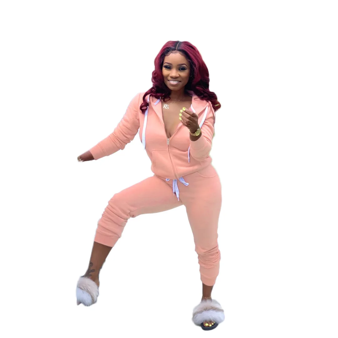 2021 New Arrivals Two Piece Set Women Outfits Hoodie Clothing Fall Winter Top + Pant Sweat Suit womens two piece set, Picture color
2021 New Arrivals Two Piece Set Women Outfits Hoodie Clothing Fall Winter Top + Pant Sweat Suit womens two piece set, Picture color