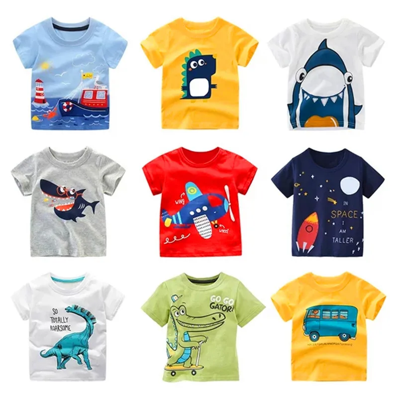 Manufacturers Direct sale new 100% cotton summer children's short-sleeved boy t-shirt
Manufacturers Direct sale new 100% cotton summer children's short-sleeved boy t-shirt