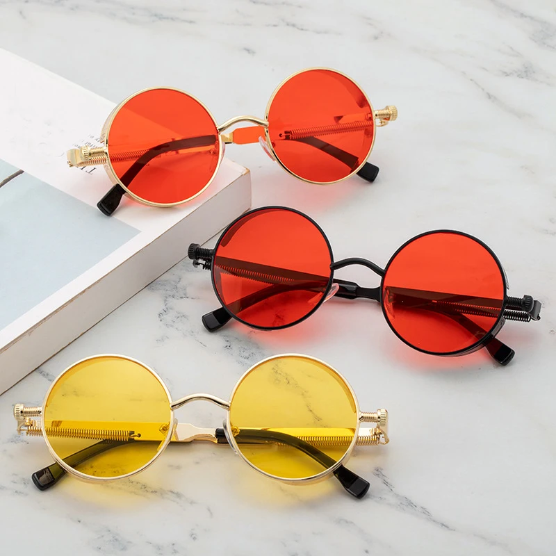 SKYWAY Hot Selling Fashion Multicolour Unisex Sun Glasses Vintage Small Round Shape Metal Sunglasses
SKYWAY Hot Selling Fashion Multicolour Unisex Sun Glasses Vintage Small Round Shape Metal Sunglasses