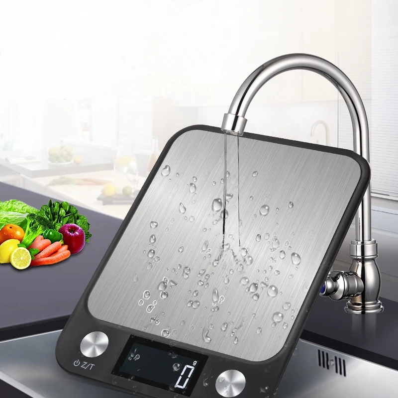 New Arrival Stainless Steel Fashion Digital Electronic Weight food Kitchen Scale for cooking 5kg, Black 
New Arrival Stainless Steel Fashion Digital Electronic Weight food Kitchen Scale for cooking 5kg, Black