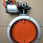 Pneumatic Double Flanged Butterfly Valve