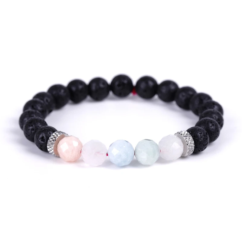 Trade Insurance Natural Stone Beads High Grade Stainless Steel Faceted Morganite Bracelet
Trade Insurance Natural Stone Beads High Grade Stainless Steel Faceted Morganite Bracelet