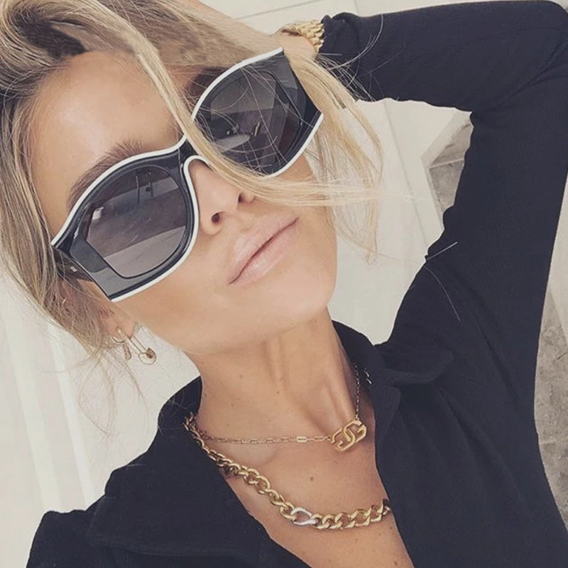 Oversize Square Pink Yellow Frame Women Sunglasses Double Color Frame Vintage Retro Chic Eyewear Men Cool Sun Glasses
Oversize Square Pink Yellow Frame Women Sunglasses Double Color Frame Vintage Retro Chic Eyewear Men Cool Sun Glasses