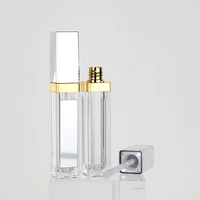 Square gold and silver with mirror and LED light 7ml lipgloss tubes custom empty lipgloss tube
Square gold and silver with mirror and LED light 7ml lipgloss tubes custom empty lipgloss tube