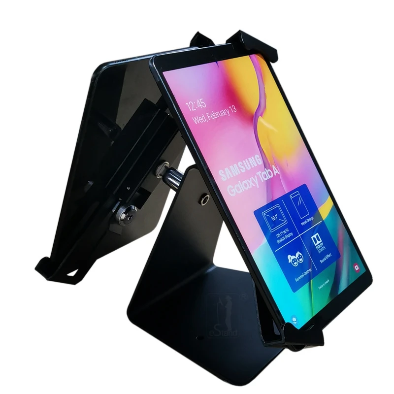 Aluminium anti-theft tablet POS system stand free adjustable dual tablet mount stand for restaurant payment
Aluminium anti-theft tablet POS system stand free adjustable dual tablet mount stand for restaurant payment