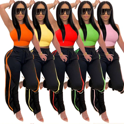DUODUOCOLOR The letter solid color summer fashion set new clothing 2021 casual tracksuits for women D97547
DUODUOCOLOR The letter solid color summer fashion set new clothing 2021 casual tracksuits for women D97547