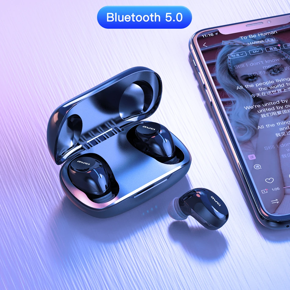 AWEI TWS mobile phone headphones T20 bests earphone headphone auriculares inalambricos
AWEI TWS mobile phone headphones T20 bests earphone headphone auriculares inalambricos